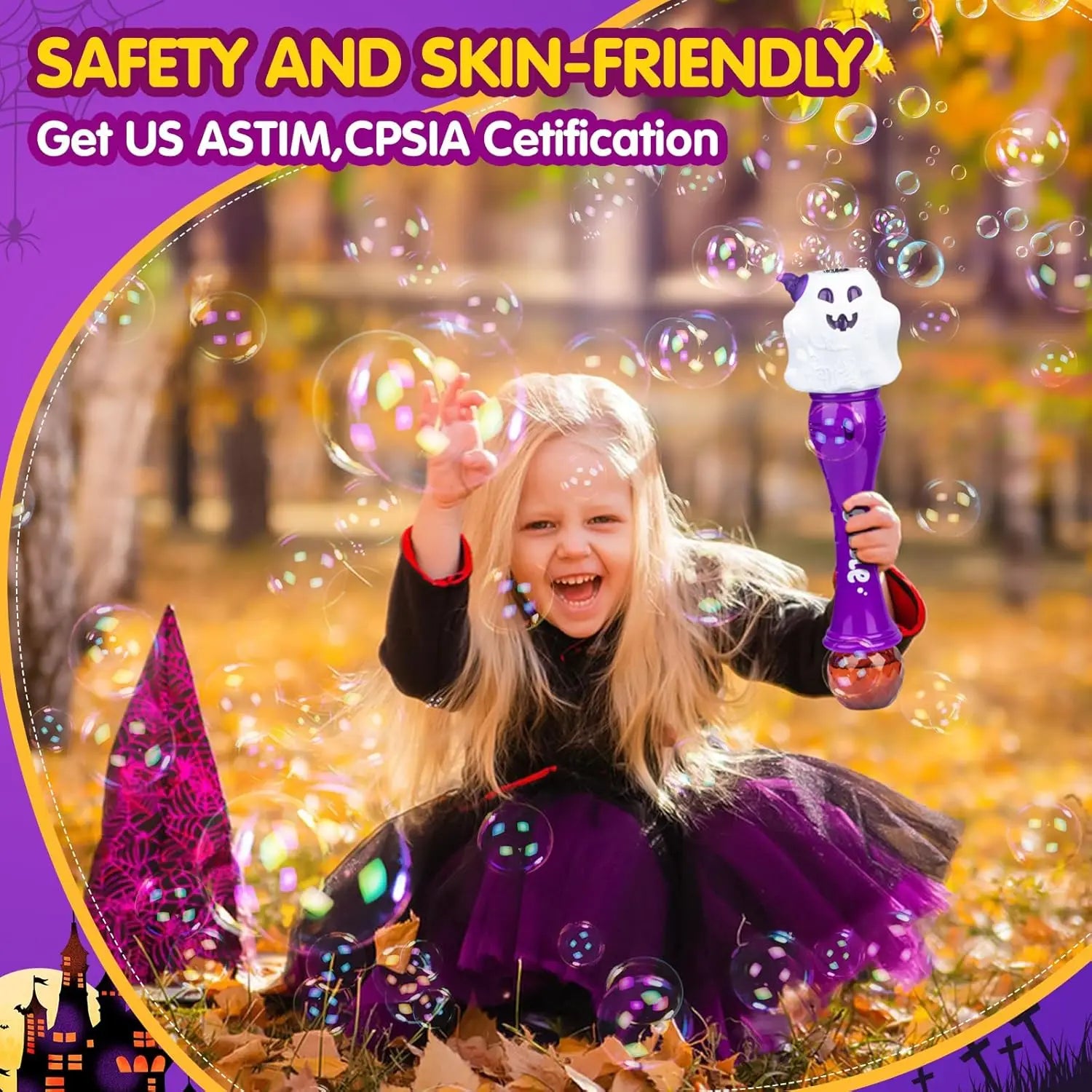 Halloween Bubble Wands