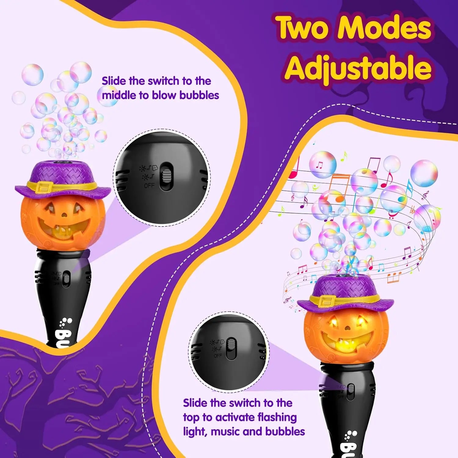 Halloween Bubble Wands