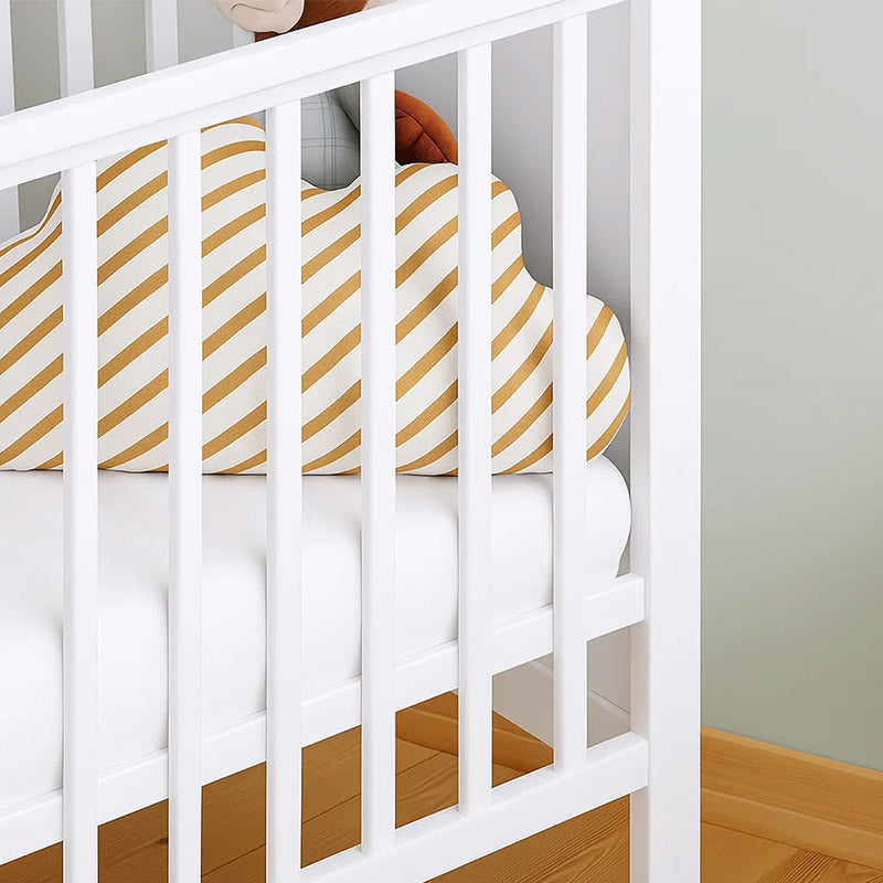 drap housse bebe papate coton bio 60 120 blanc