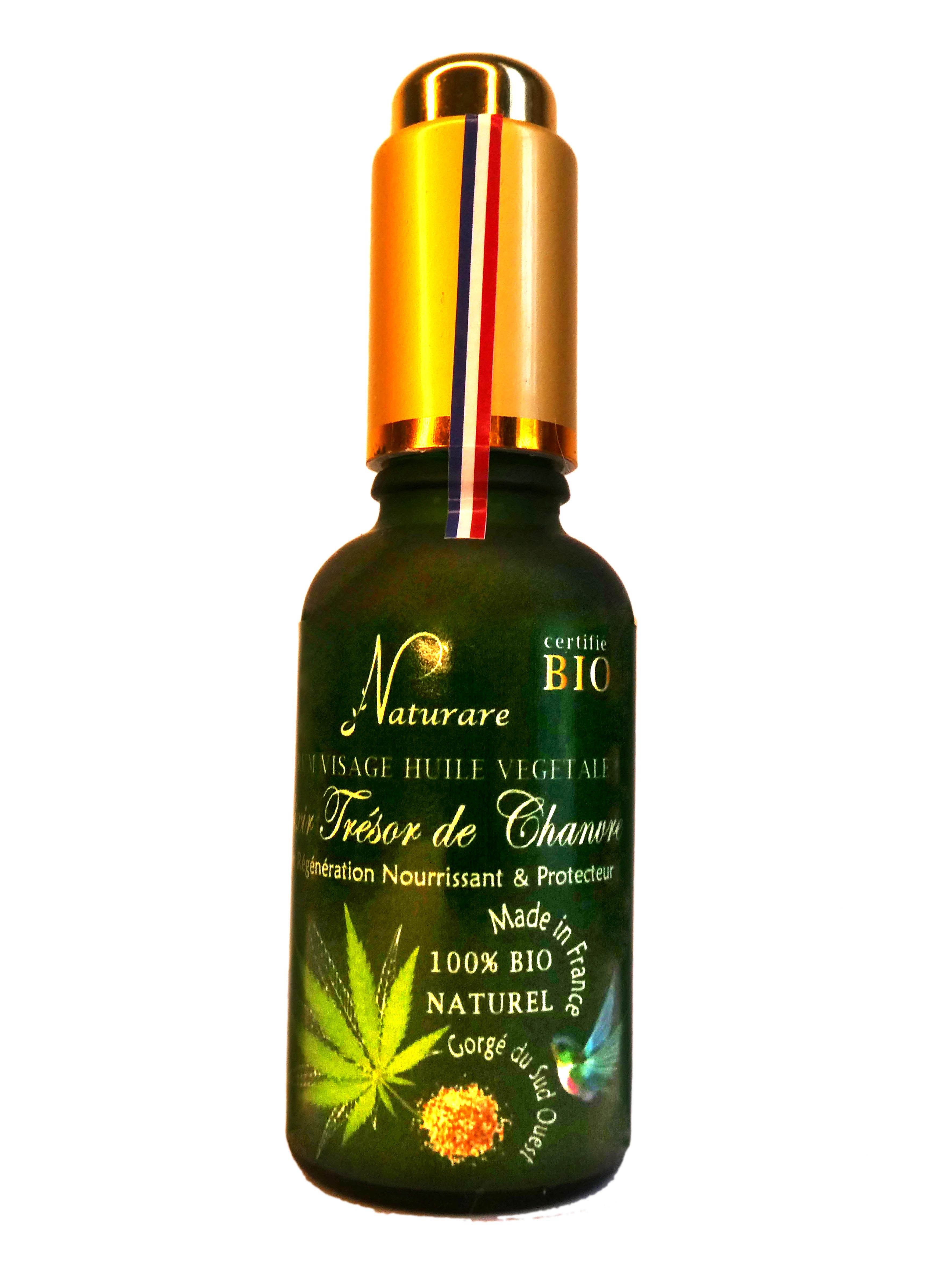 DROP - ELIXIR TRESOR DE CHANVRE BIO -  Huile Végétale, Compléments Alimentaire-1