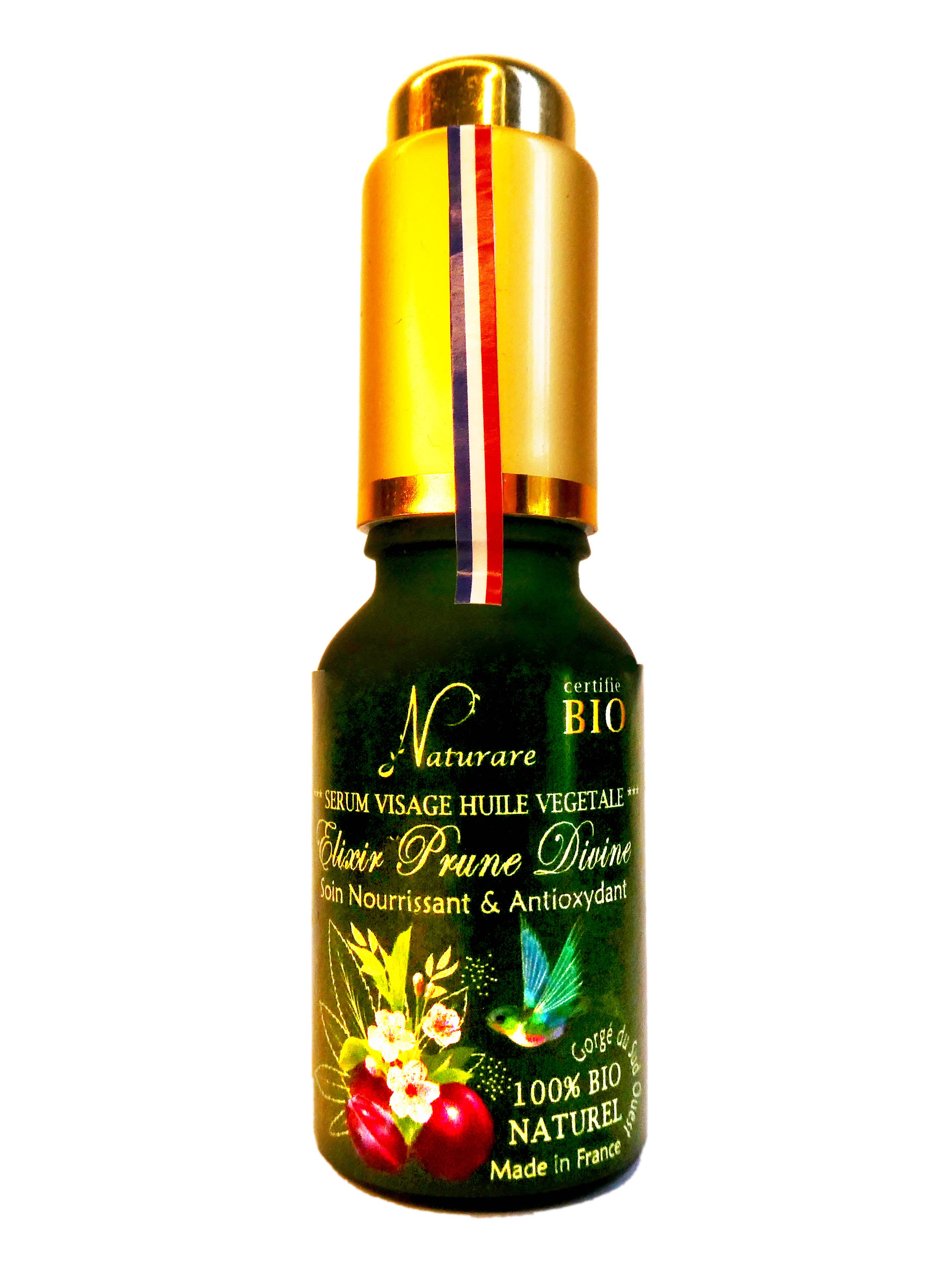 ELIXIR PRUNE DIVINE BIO - Sérum Huile Végétale, Complément Alimentaire-1
