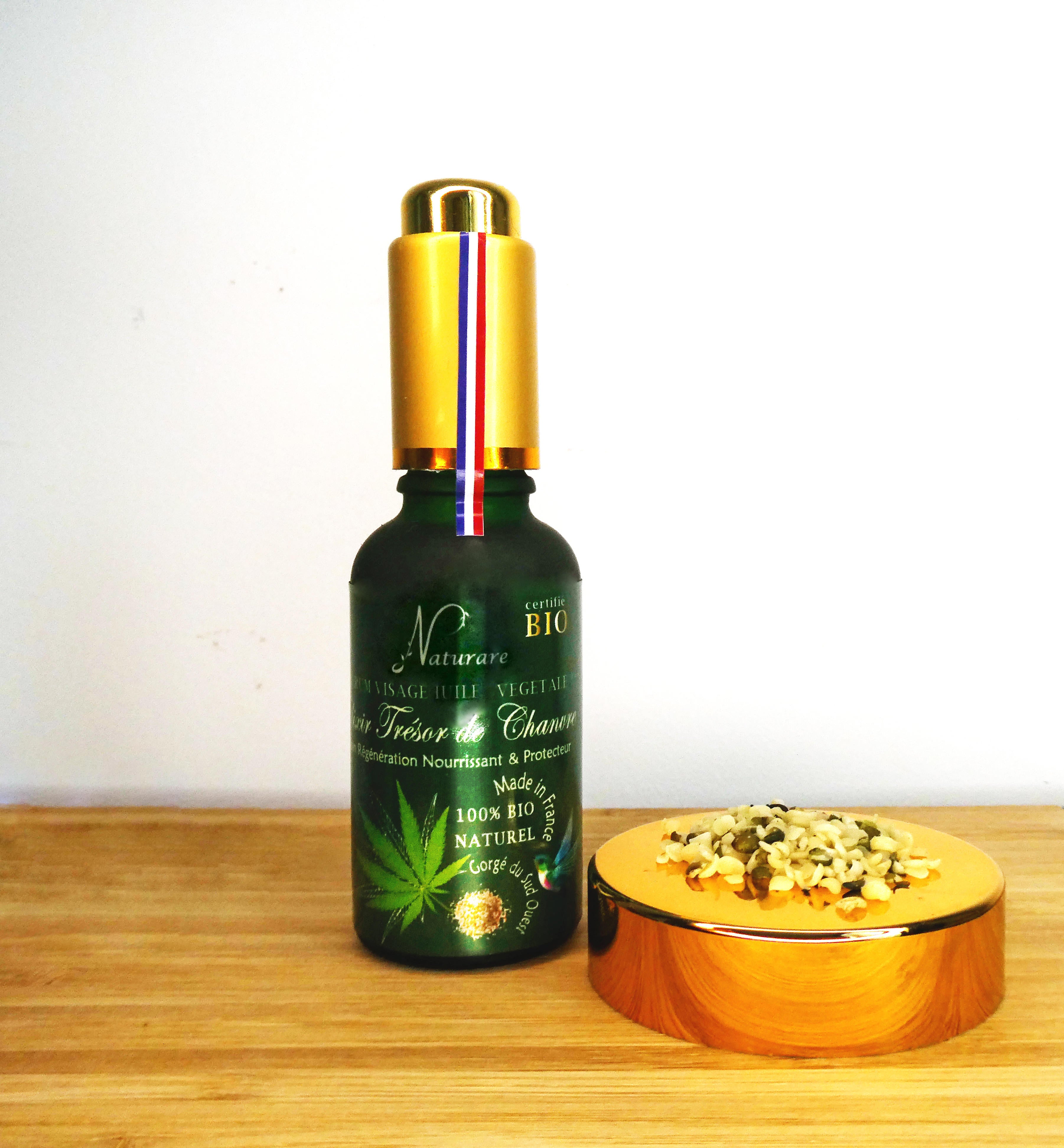 DROP - ELIXIR TRESOR DE CHANVRE BIO -  Huile Végétale, Compléments Alimentaire-2