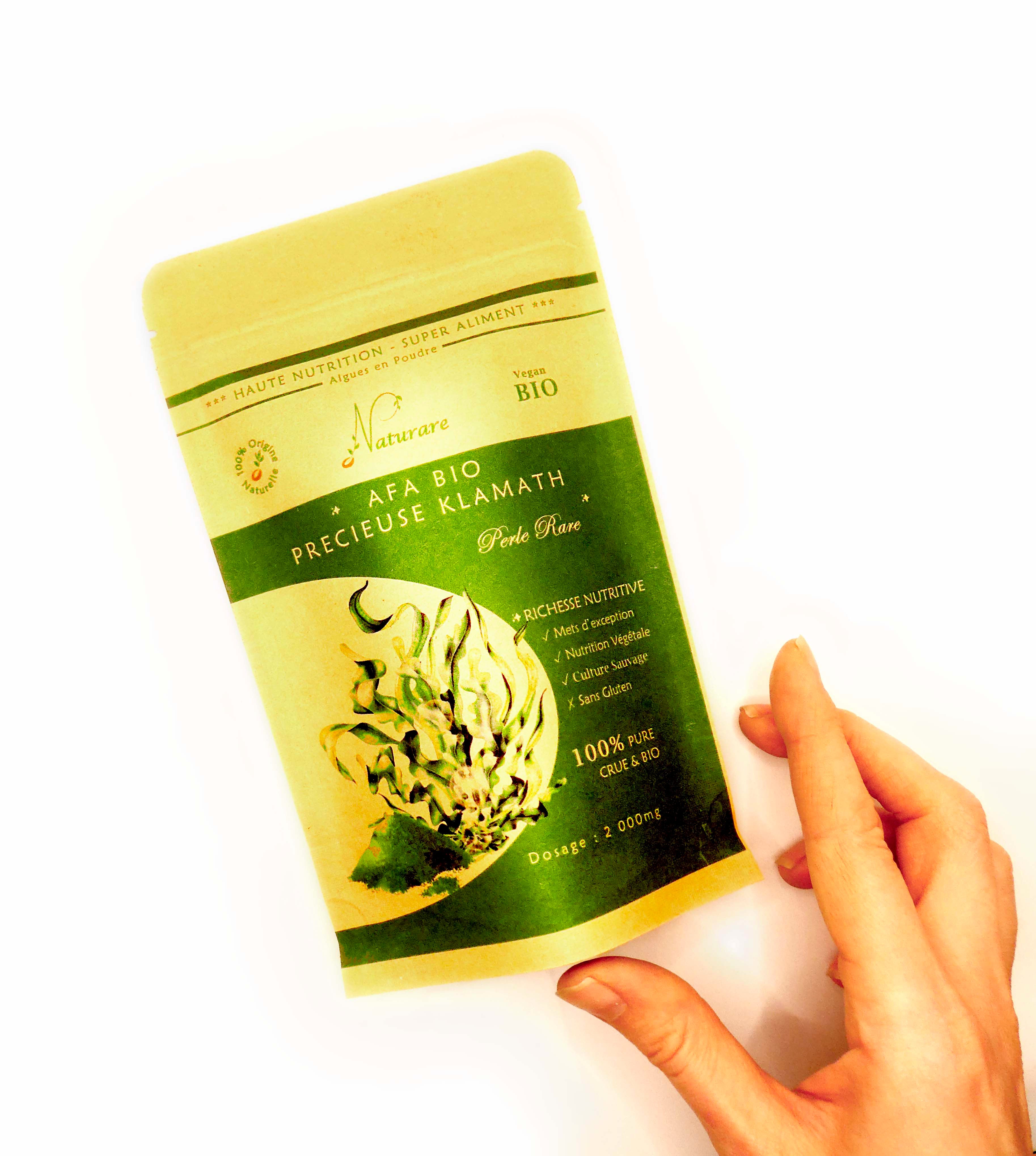 DROP - PRECIEUSE KLAMATH BIO 2000mg - Complément Alimentaire Haute Nutrition-2