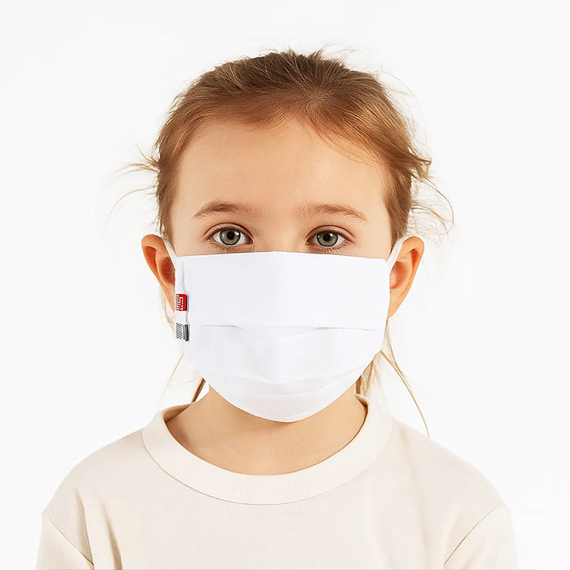 masque en tissu enfant percale coton papate france