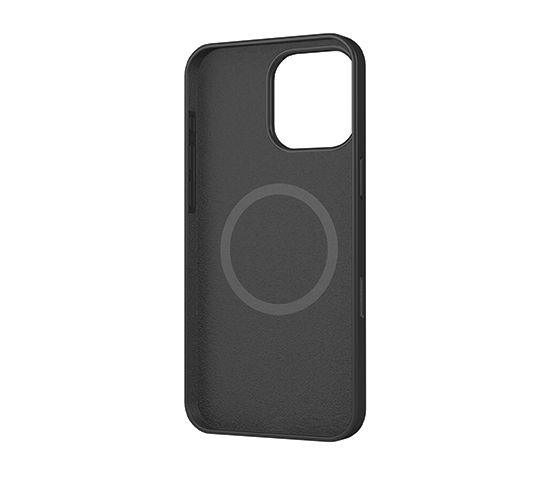 Coque silicone MagSafe iPhone 16 Pro Max - Noir