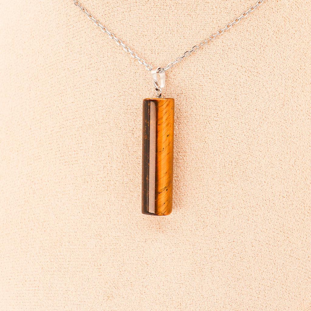 Pendentif | Pilier en Oeil de tigre