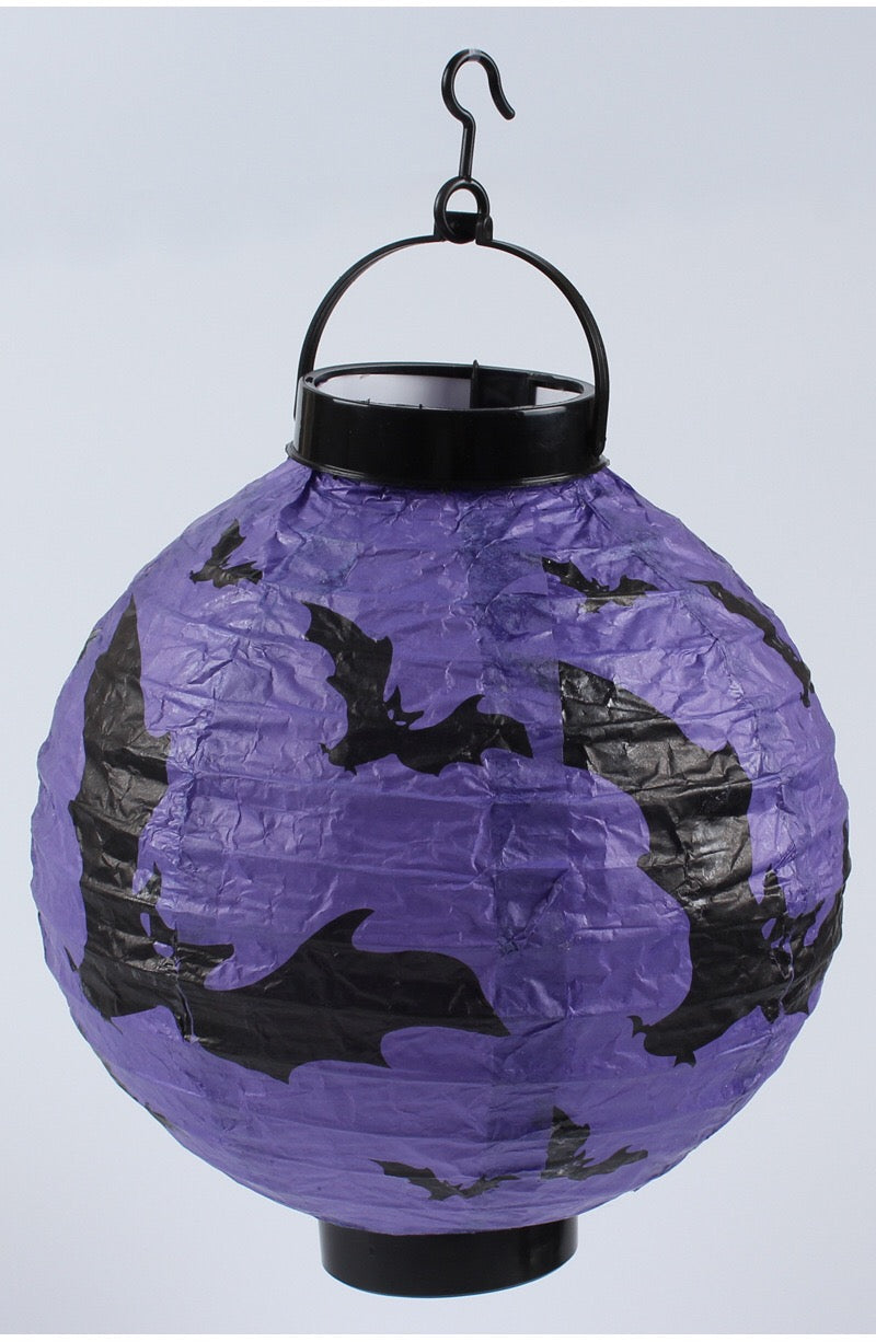 Halloween Handheld Halloween Pumpkin Paper Lantern Hanging Light-Up Pendant